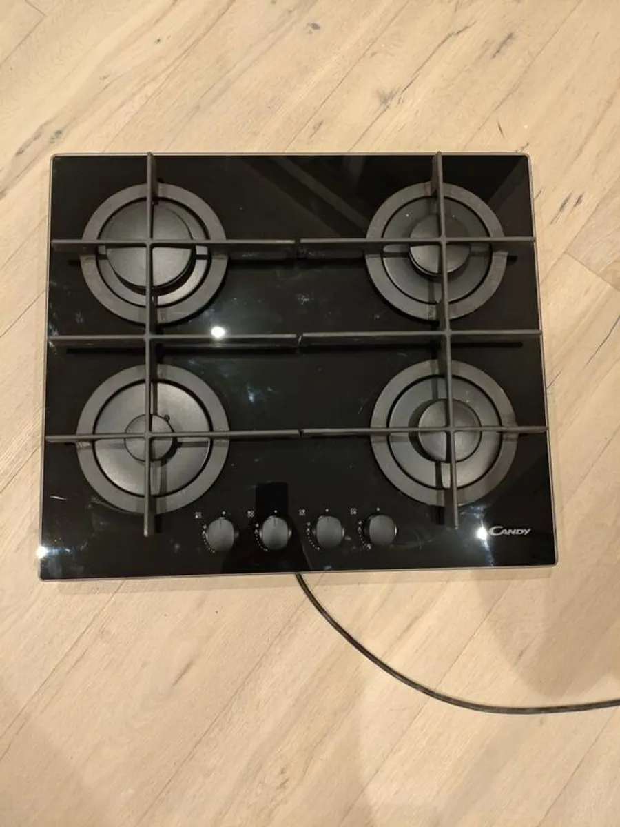 Brand new Candy 4 burner gas hob 60cm - Image 1