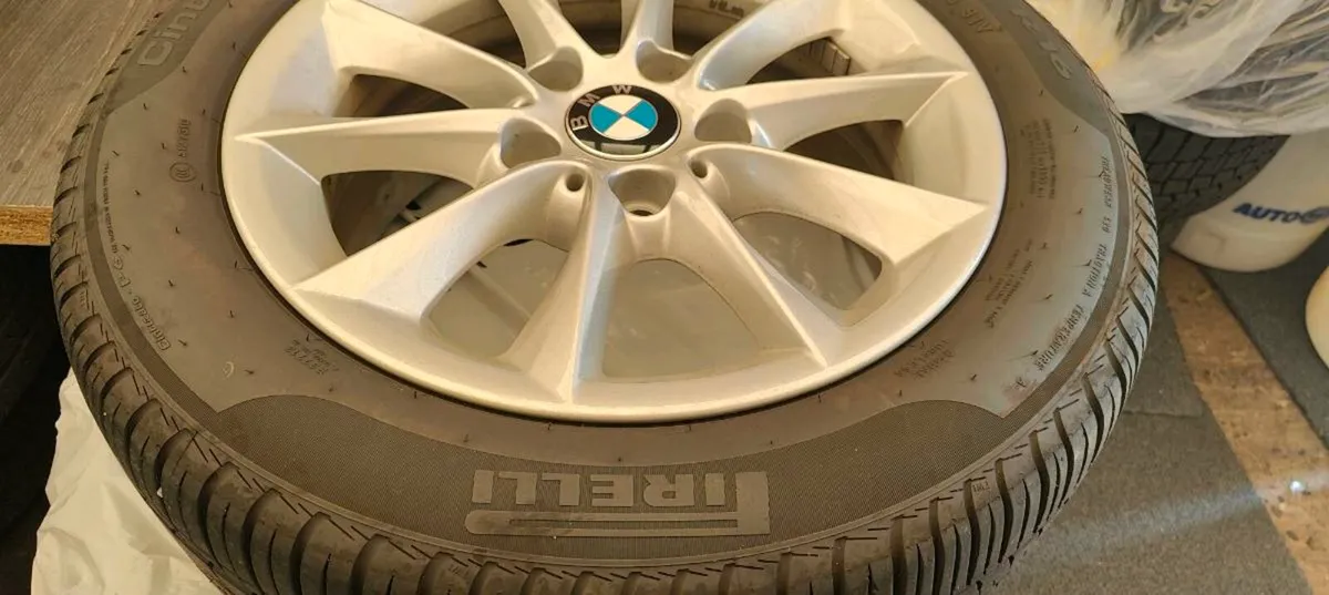BMW Alloys with Tyres - Image 2