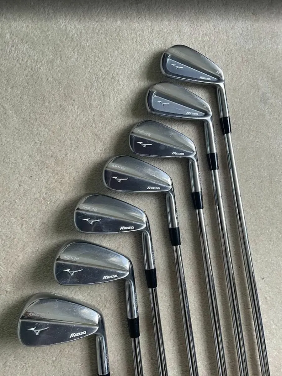 Mizuno MP 18 MB & SC Irons (4-PW) - Image 1