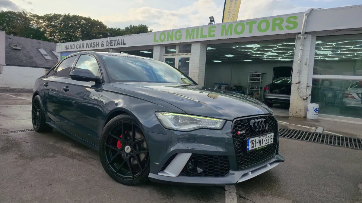 Audi A6 2015 RS6 BODY KIT TIMING BELT DONE - Image 2