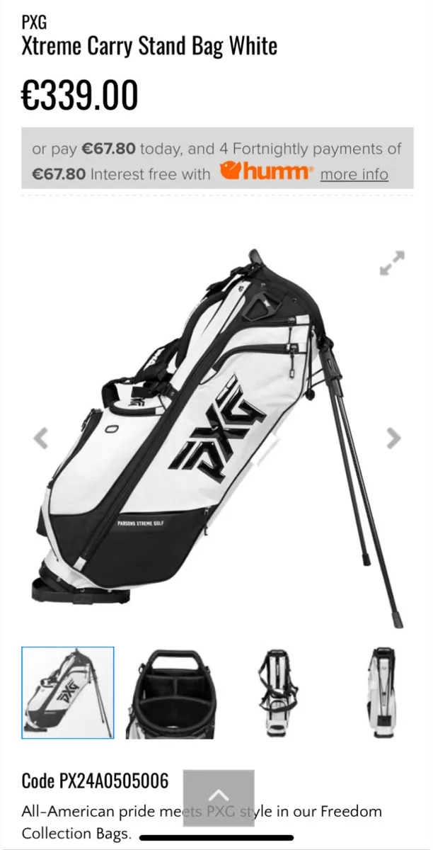 PXG golf bag - Image 1