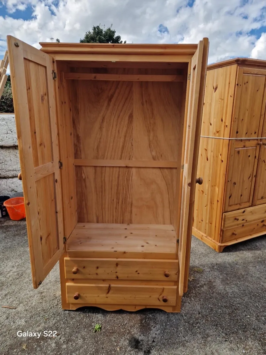 Pine wardrobe - Image 2