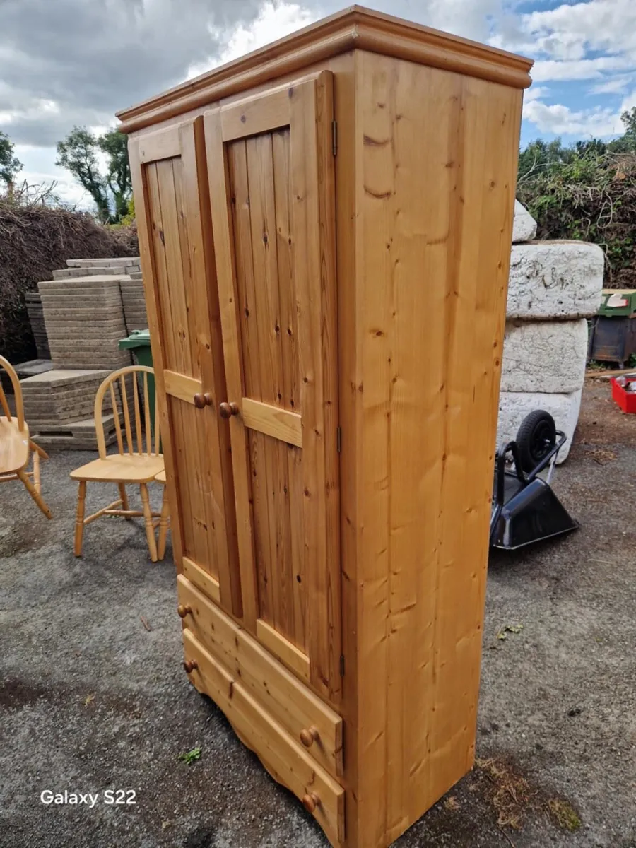 Pine wardrobe - Image 4
