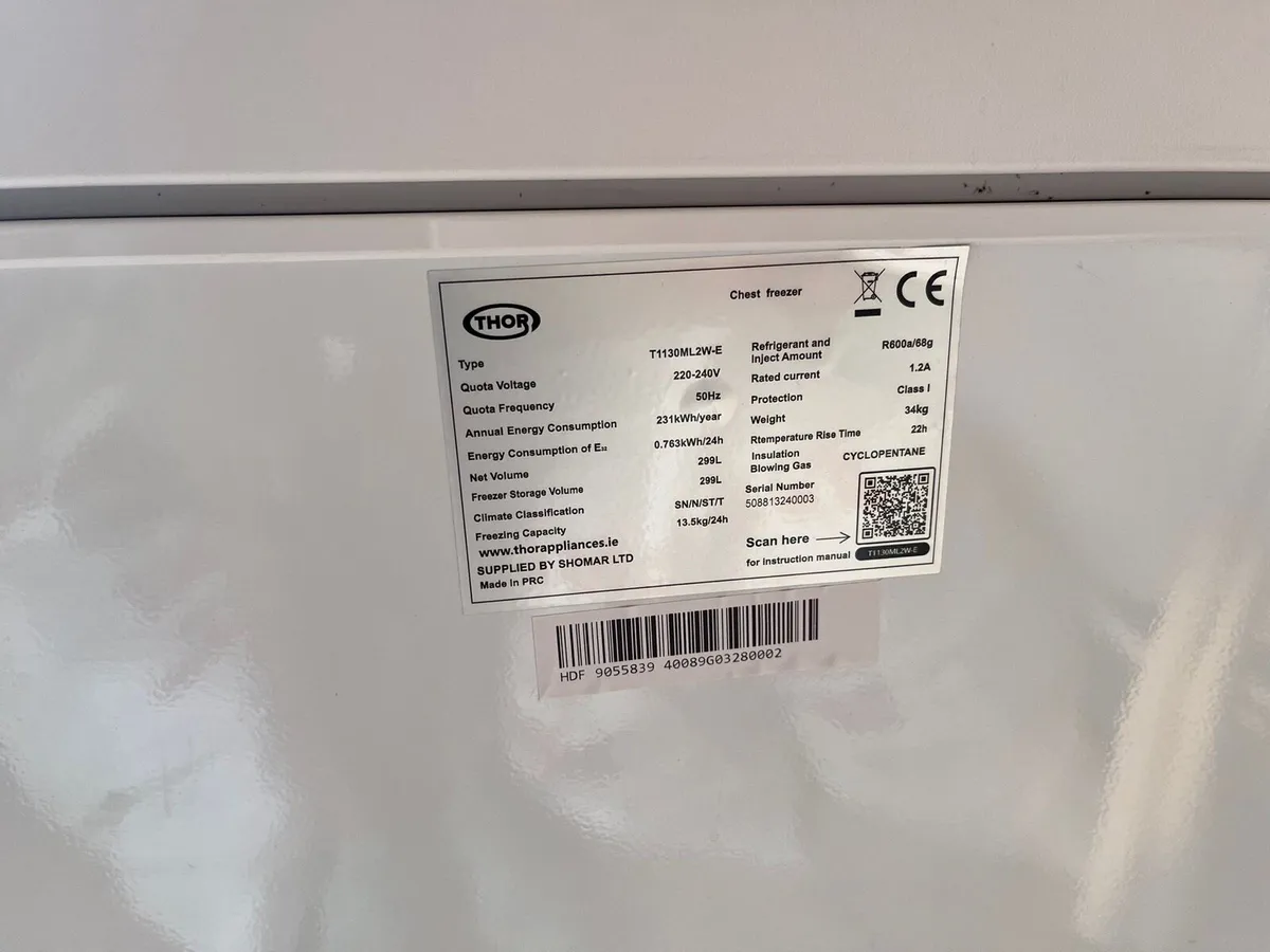 Thor chest freezer large - Image 3