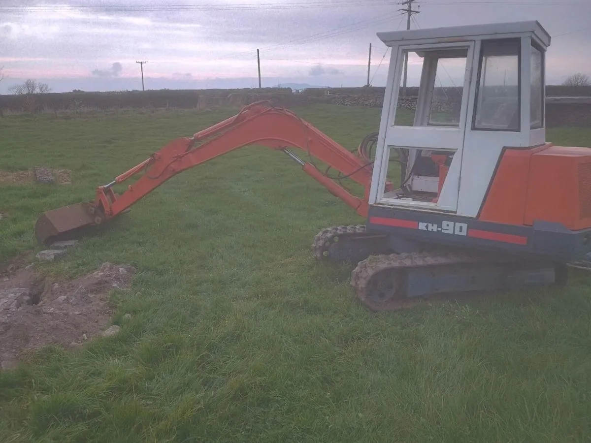Kubota kh90 3.5 ton mini digger - Image 2