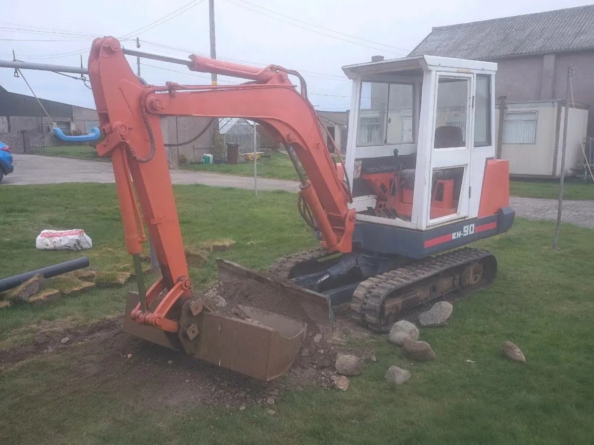 Kubota kh90 3.5 ton mini digger - Image 3