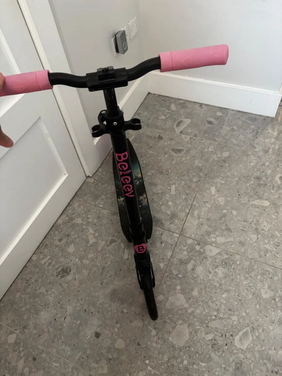 Pink black Scooter - Image 3