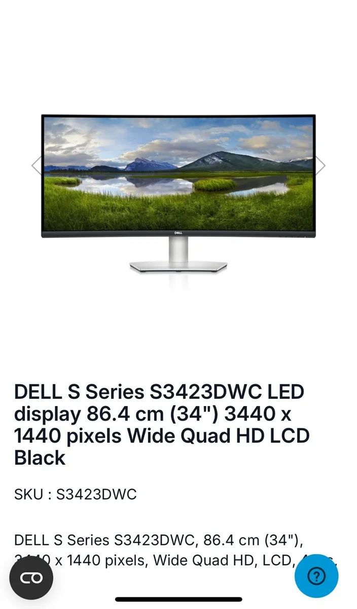 Dell curved monitor - Image 4