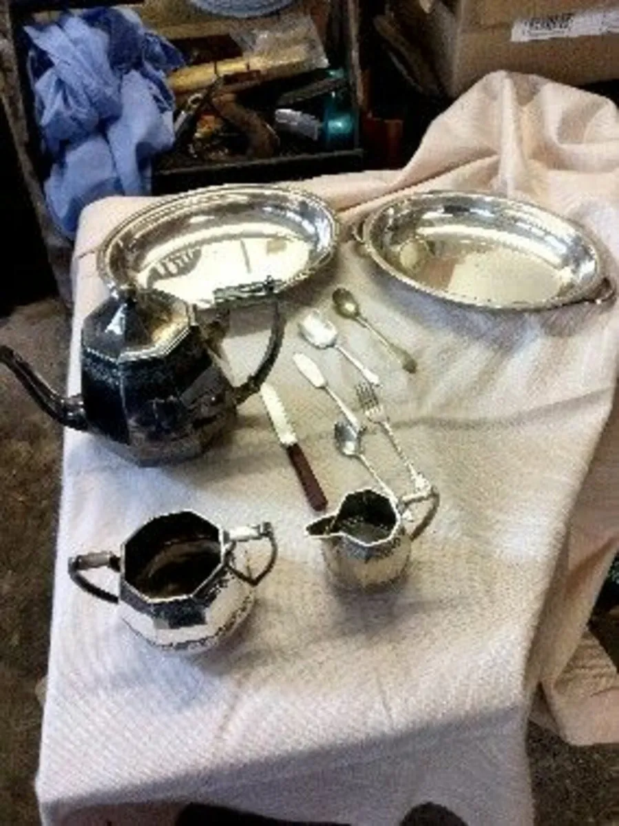 Antique Silver plate pieces