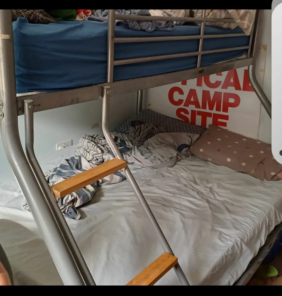 Bunk bed free, need to be able to transport