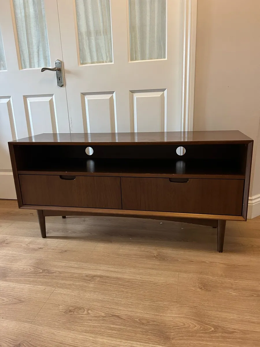 Beautiful Walnut TV Stand - Image 2