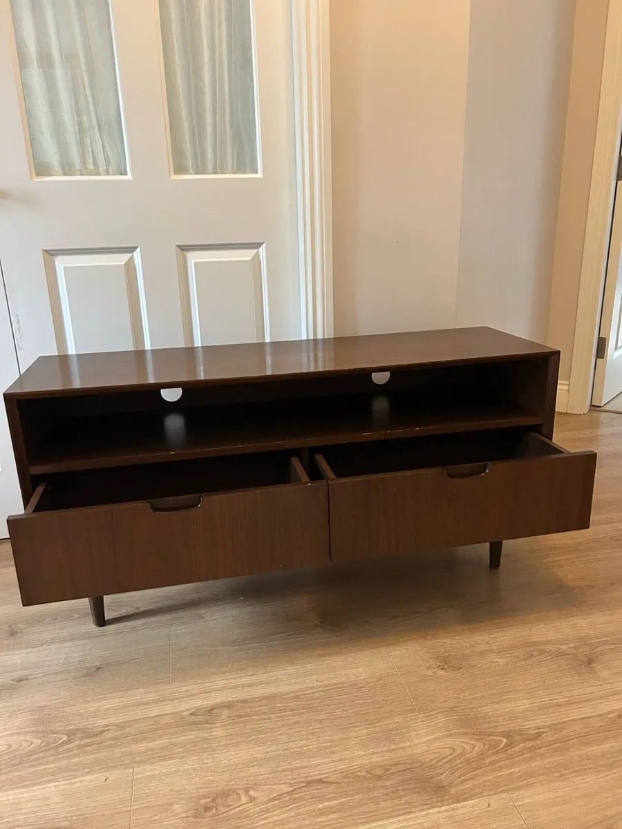 Beautiful Walnut TV Stand - Image 4