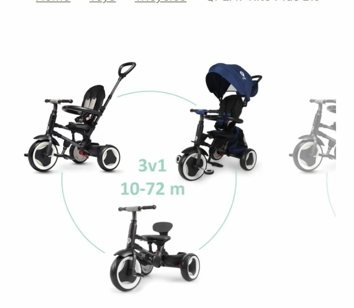Ricco  Smart Trike - Brand New - Image 1