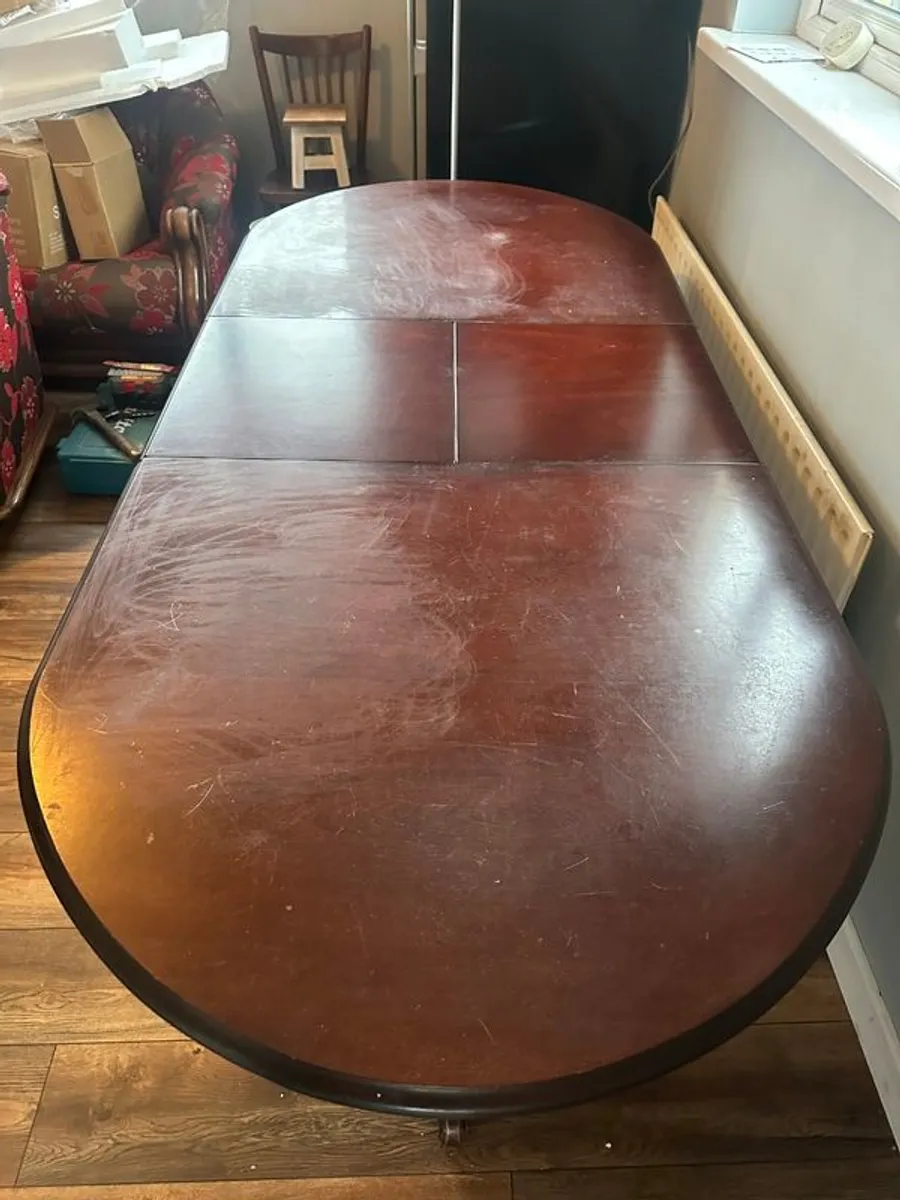 Solid Wood Extendable Dining Table - Image 3