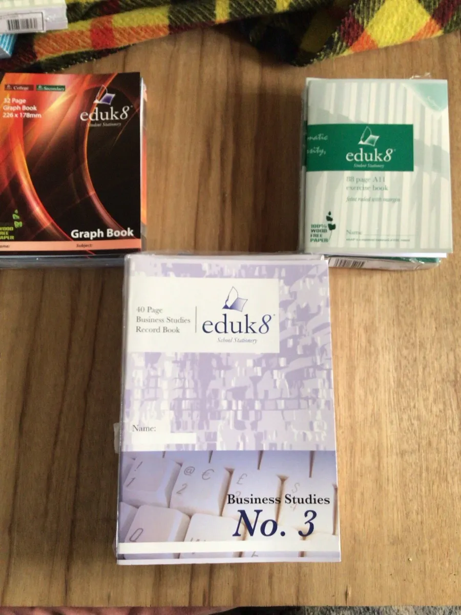 Exercise accounting and graph school books - Image 1