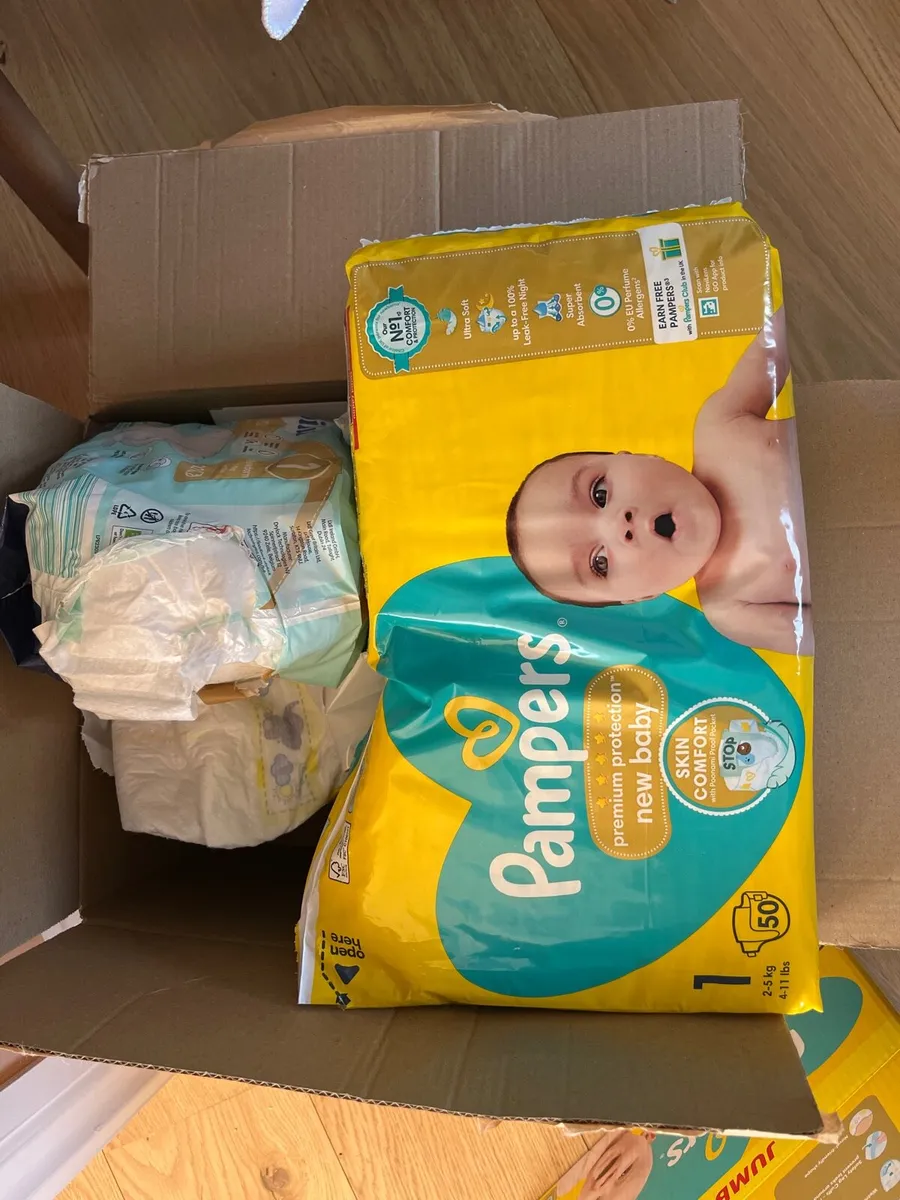FREE Nappies Size 1