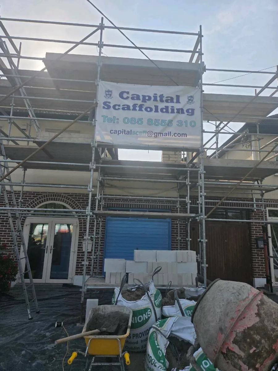 Scaffolding  for hire - Image 1