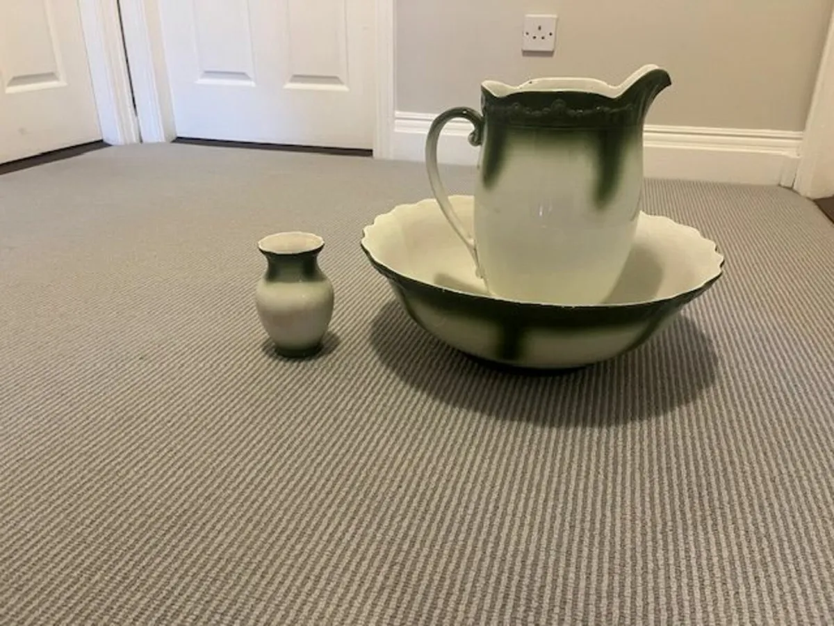 Victorian Wash Basin and Jug - Image 4