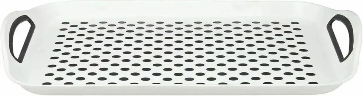 Tray Anti-Slip Plastic Set for Food & Drinks - Image 2