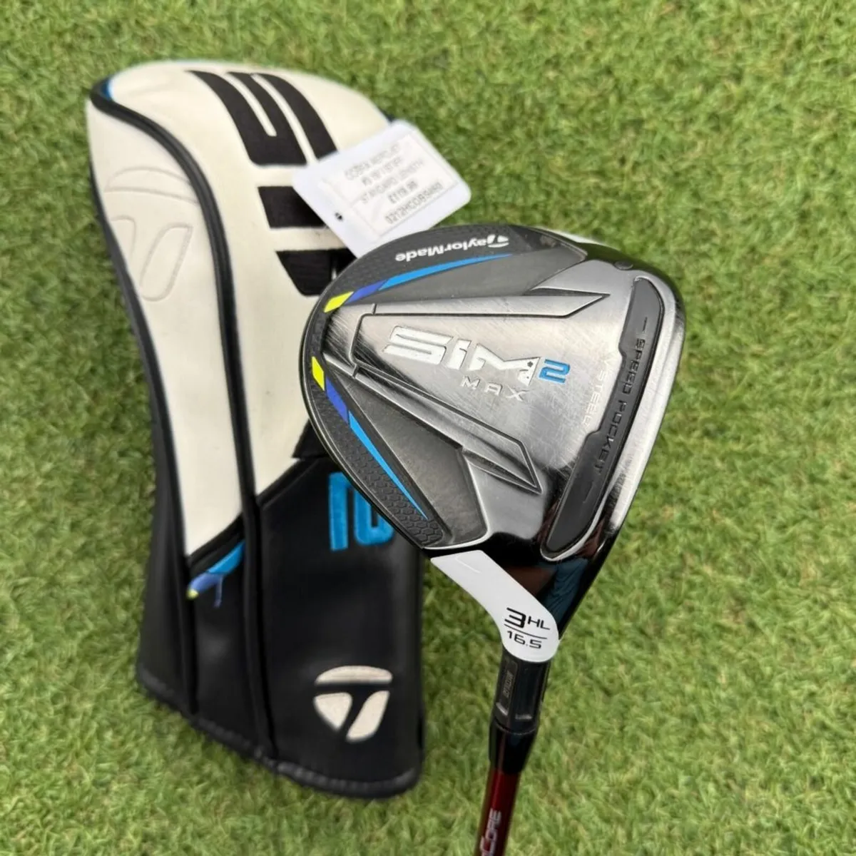 TAYLORMADE SIM 2 MAX HL #3 WOOD 16.5° / X-STIFF - Image 2