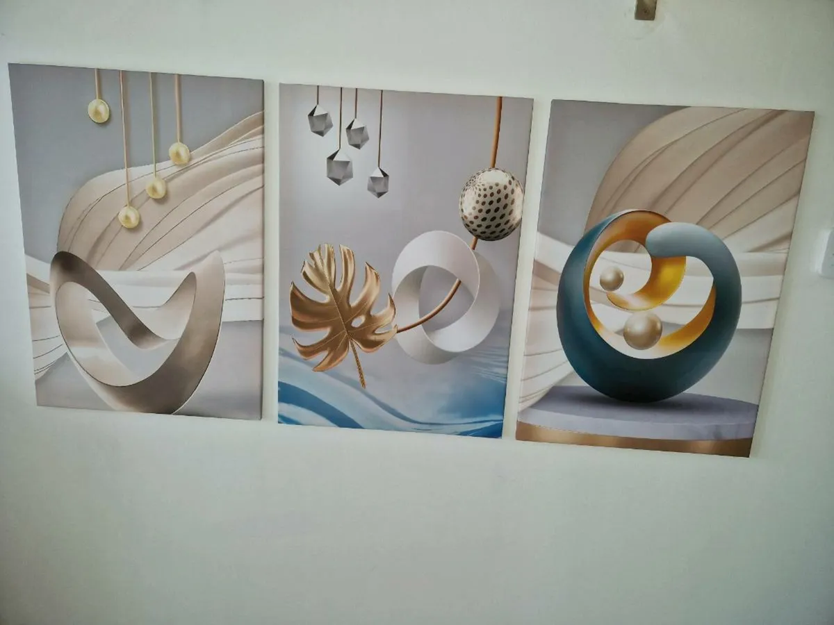 3 canvas 70 cm x 45 cm - Image 2