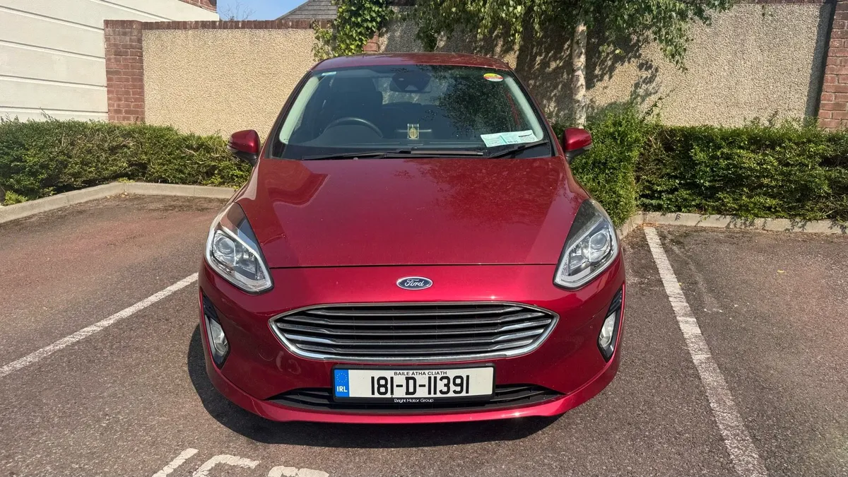 2018 Ford Fiesta Titanium Metallic Red - Image 1