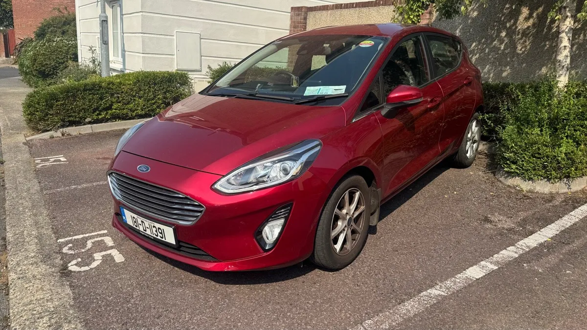 2018 Ford Fiesta Titanium Metallic Red - Image 3