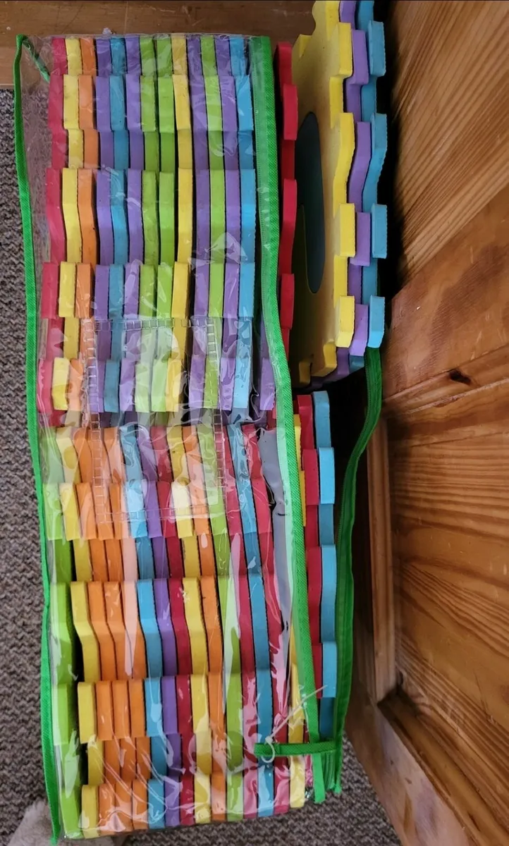 Alphabet foam play mat