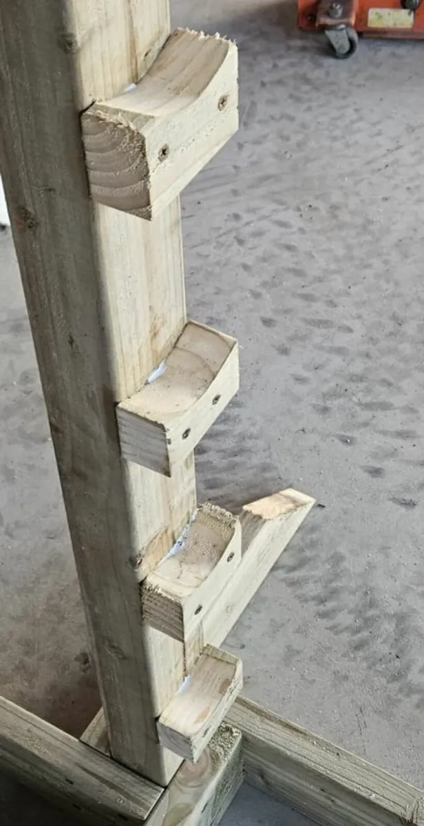 Treated timber jumps - Image 2