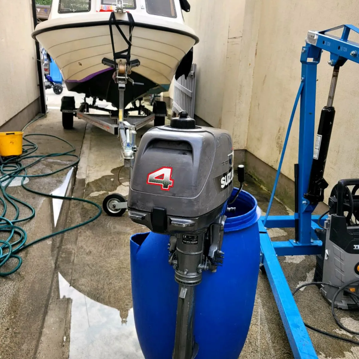 Suzuki 4hp 2 stroke longshaft only 21kg - Image 4