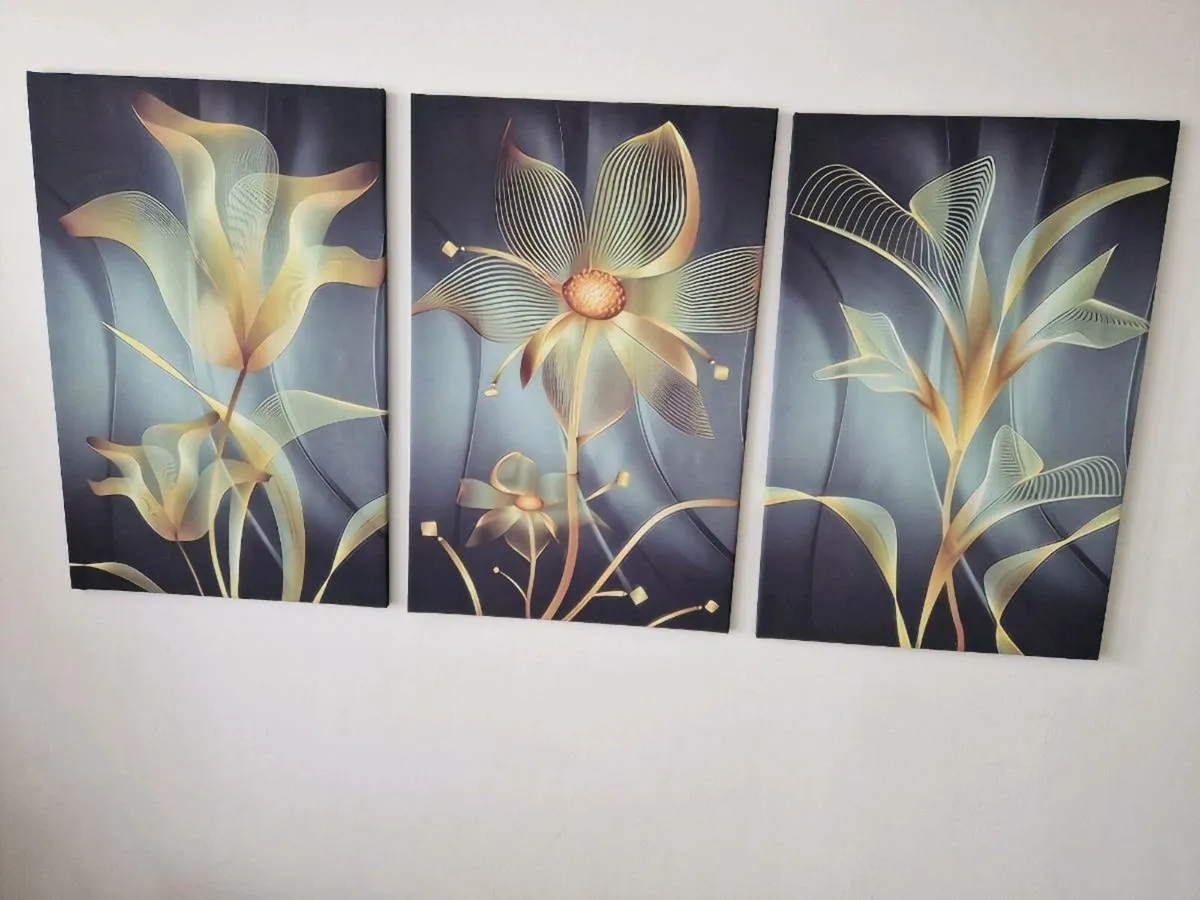 3 canvas 70 cm x 45 cm