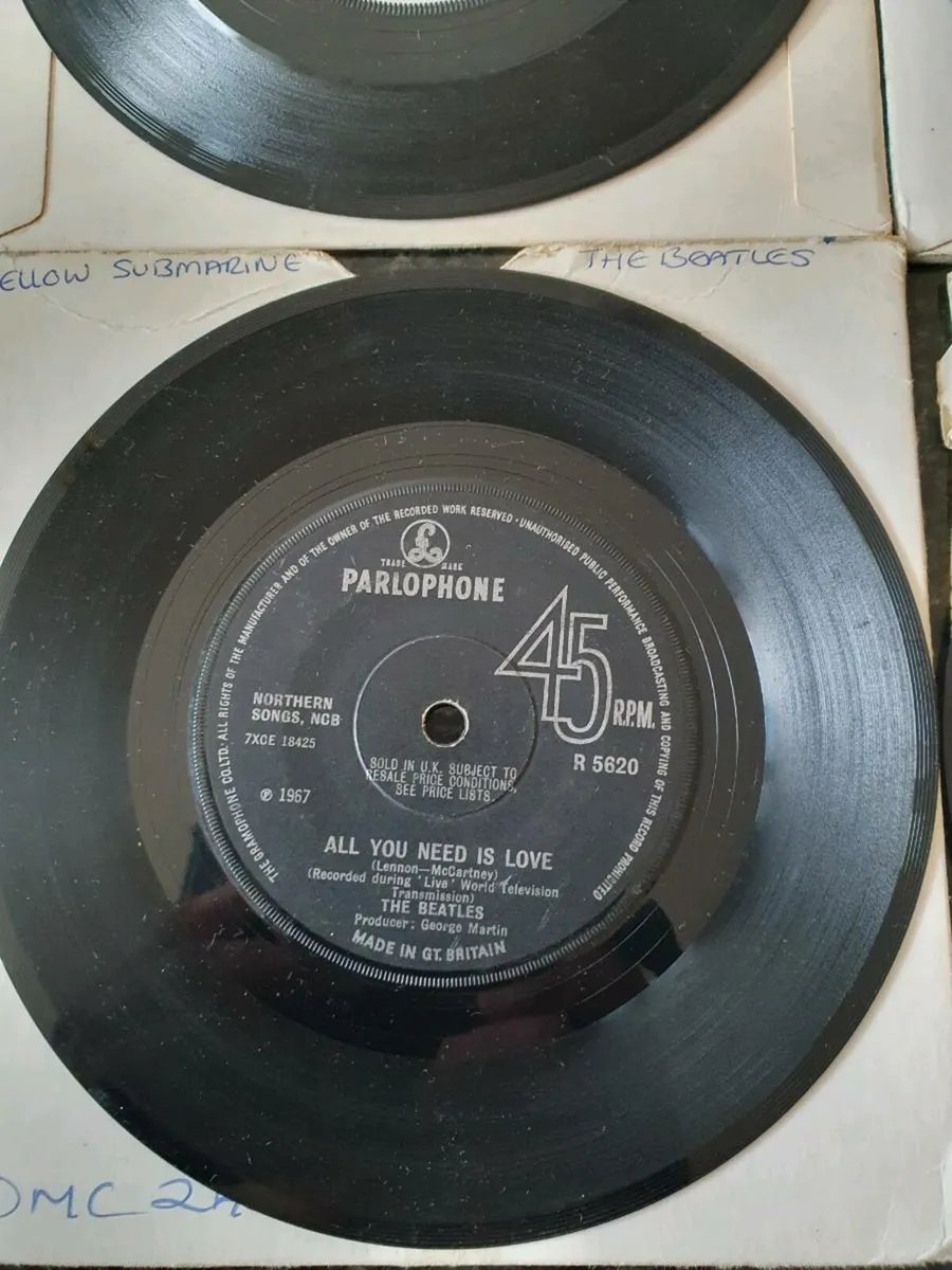 60s 70s pop vinyl 7 inch - Image 1
