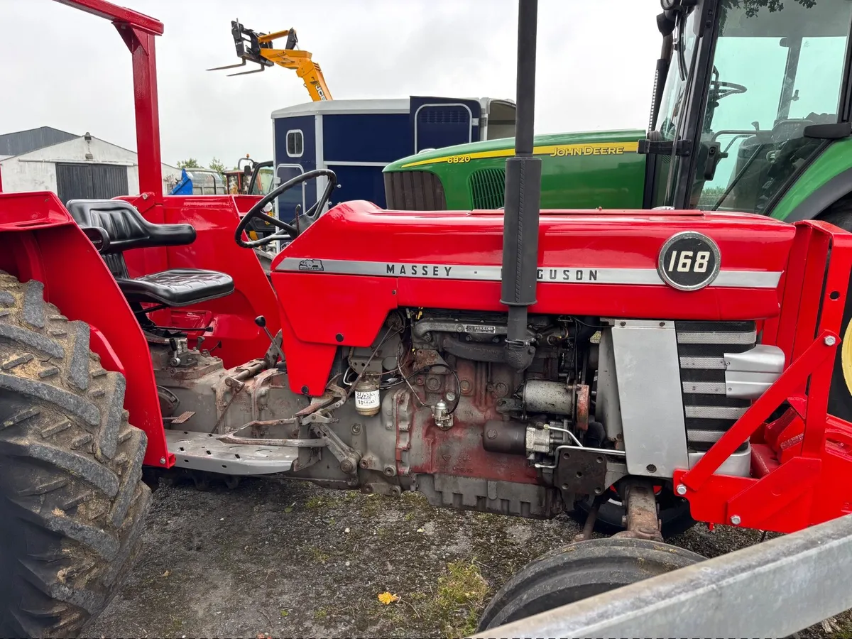 MASSEY FERGUSON 168 c/w Oil brakes - Image 1