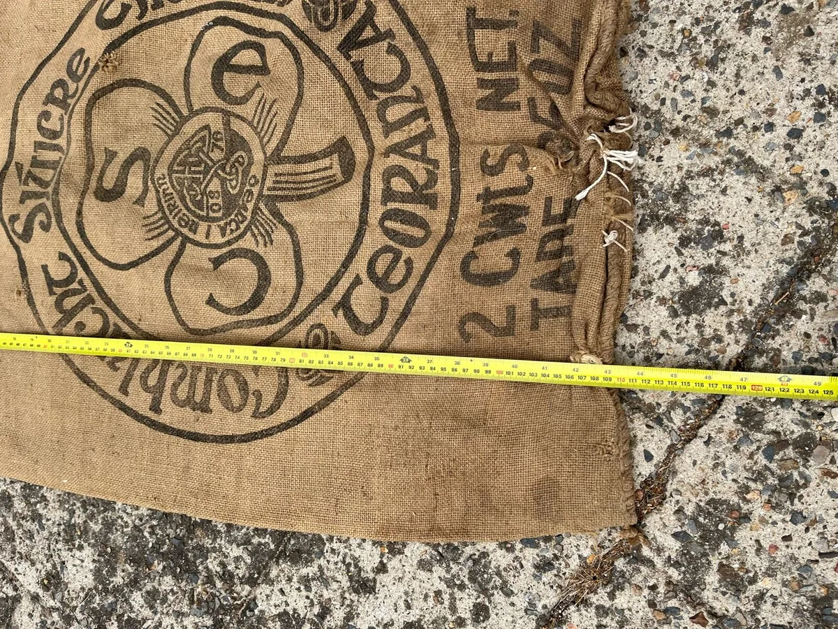 Irish hessian sugar sack - Image 4