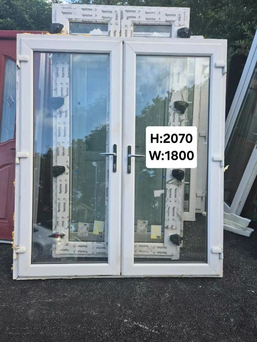 PVC FRENCH DOORS