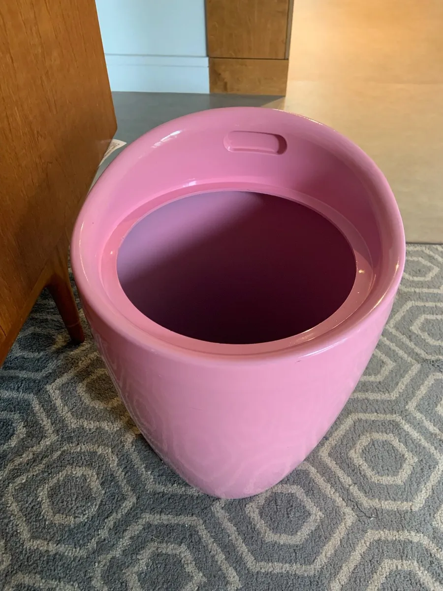 Pink Storage Stool - Image 3