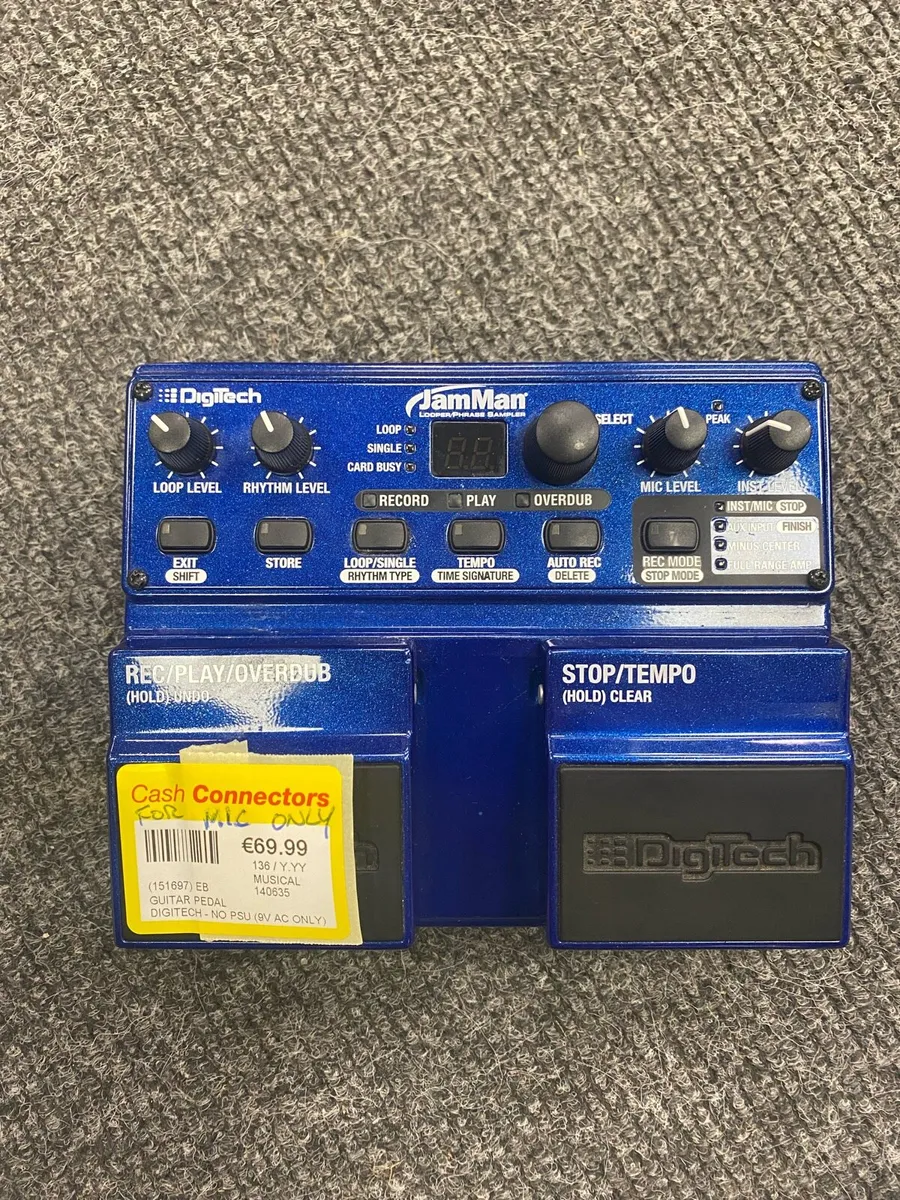 Digitech JamMan Looper/Phrase Sampler (Mic Only) - Image 1
