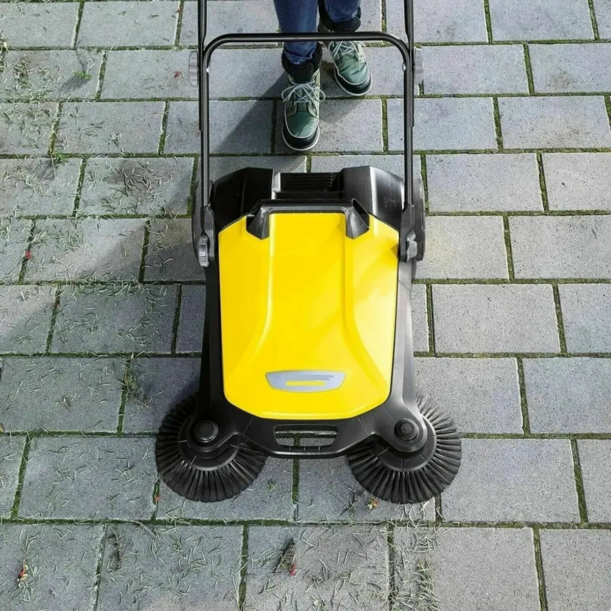 4 Twin Sweeper 3-in-1 Stone Plug and Clean Yellow - Image 4