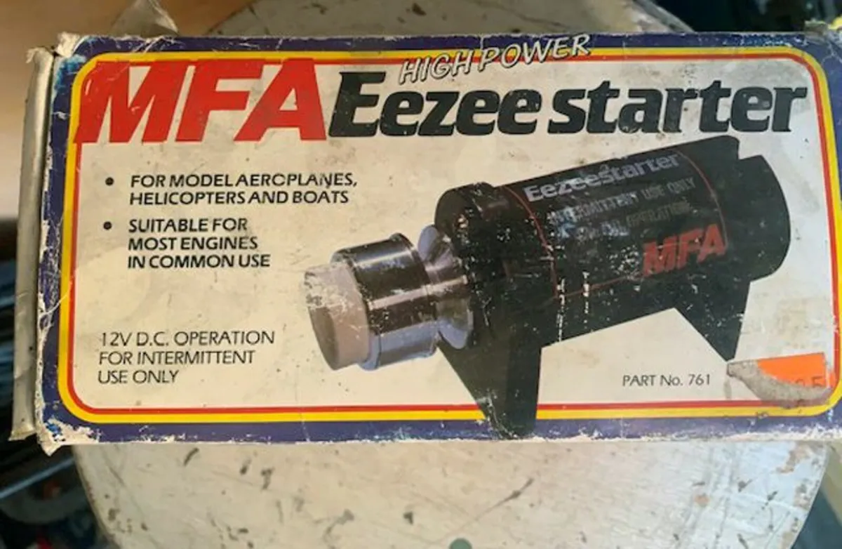 Starter motor for model aircraft - Image 1