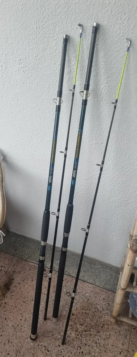Silstar Fishing Rods x 2 - Image 1
