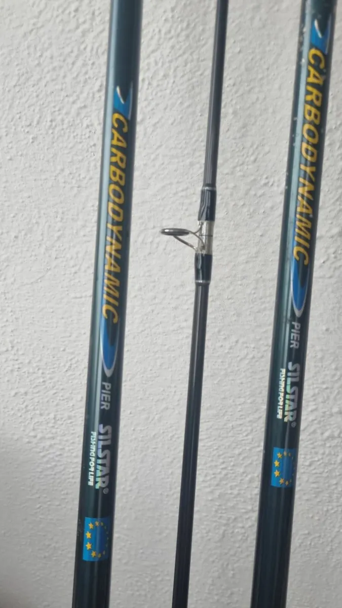 Silstar Fishing Rods x 2 - Image 2
