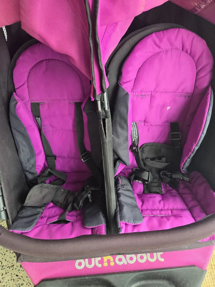 Out n About Double buggy - Image 4