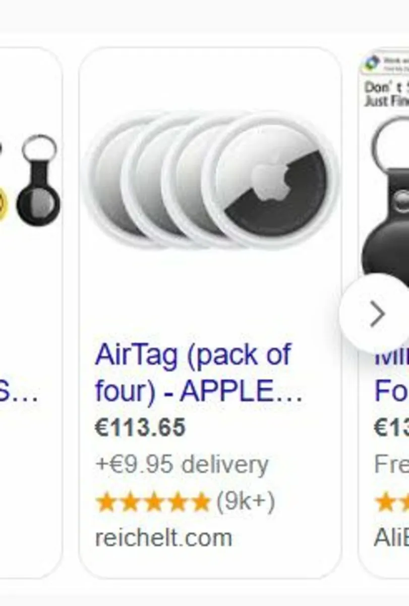 Air Tag Apple - 4 pack + FREE holders - Image 2