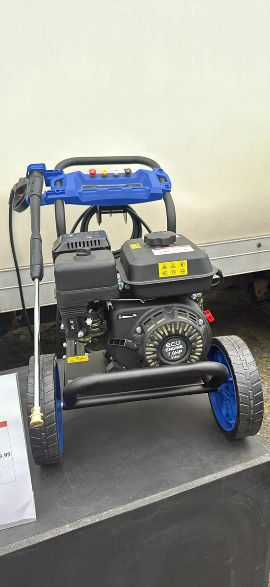 PETROL POWER WASHER 7HP 2900PSI 10LPM ALUMINIUM - Image 1