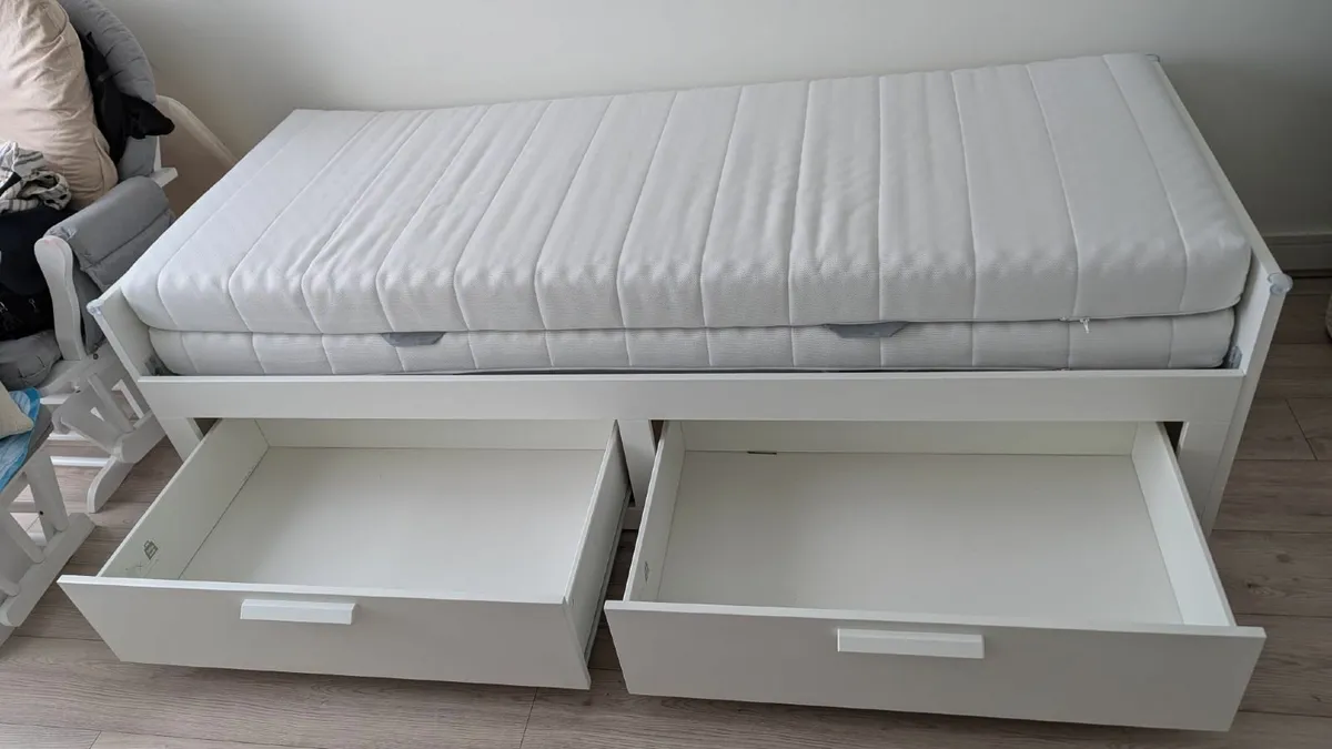 Sofa Bed with Storage + 2 Mattresses - Image 2