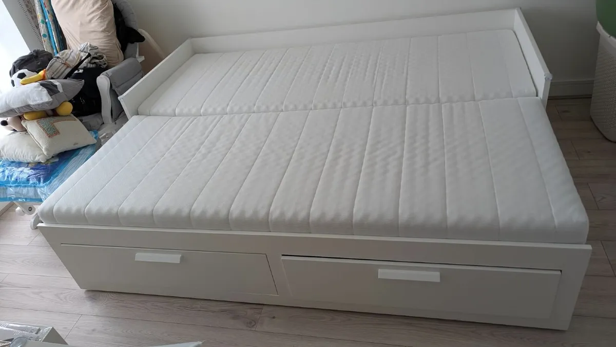 Sofa Bed with Storage + 2 Mattresses - Image 3