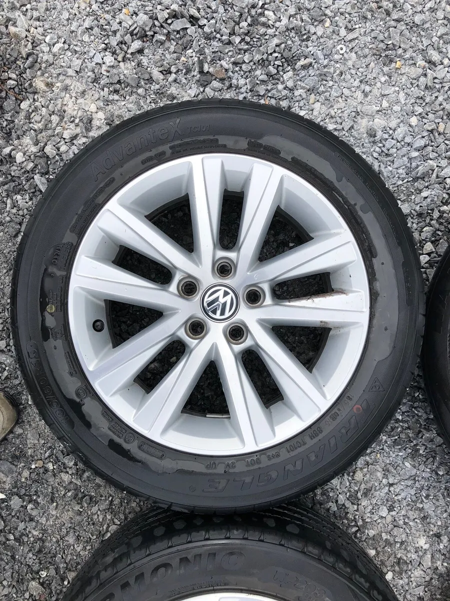 Genuine 15” VW Polo alloys - Image 4