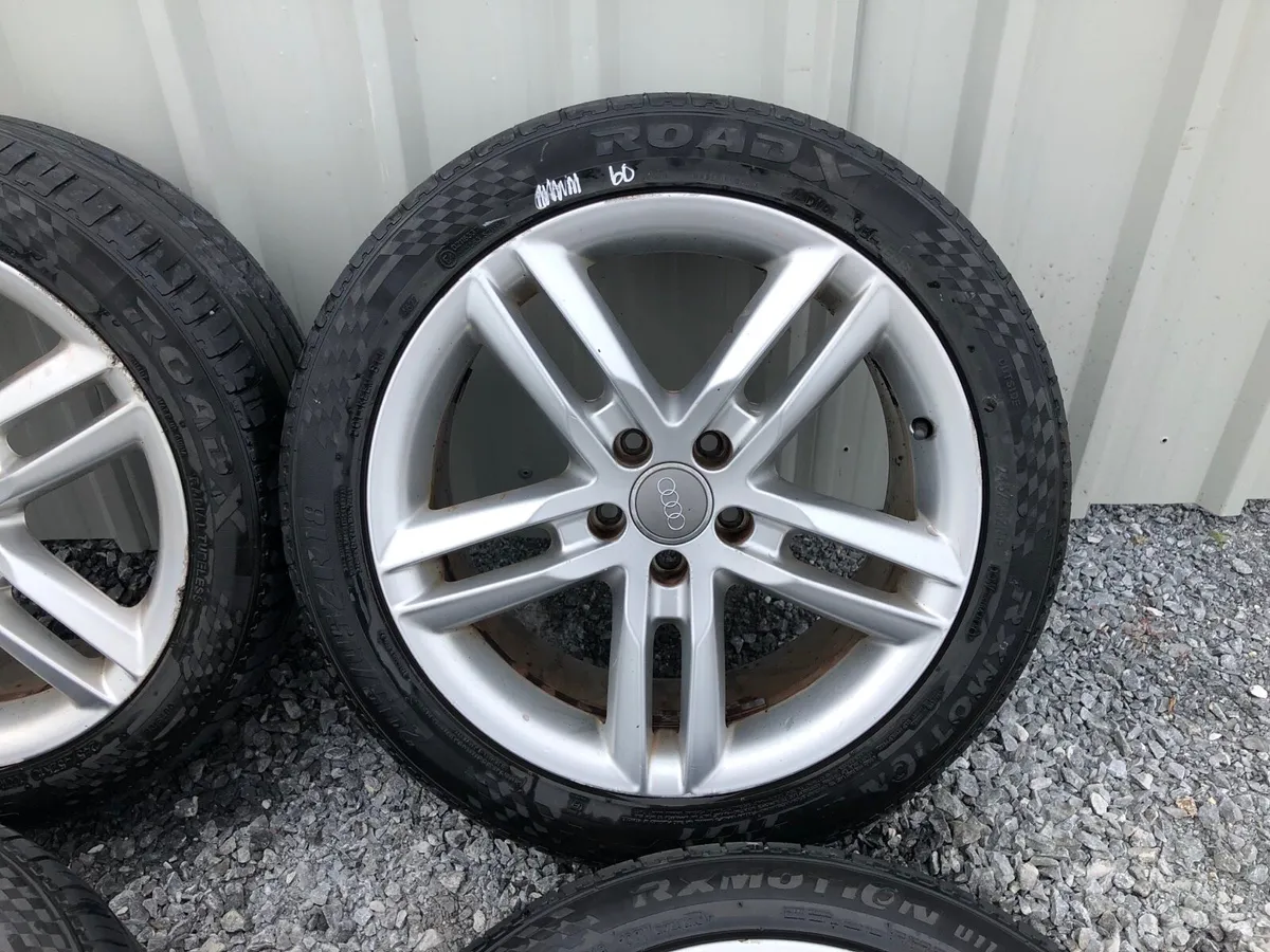 Genuine 18” Audi A6 SLine alloys - Image 2