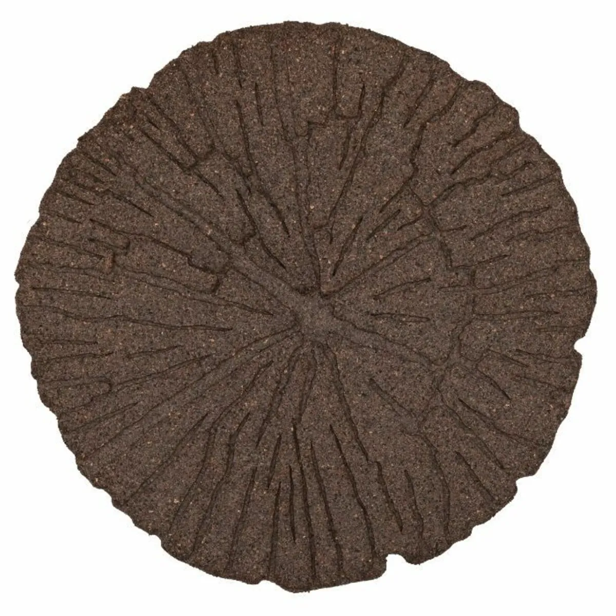 Cracked Log Stepping Stone - Recycled Tyres - Image 4