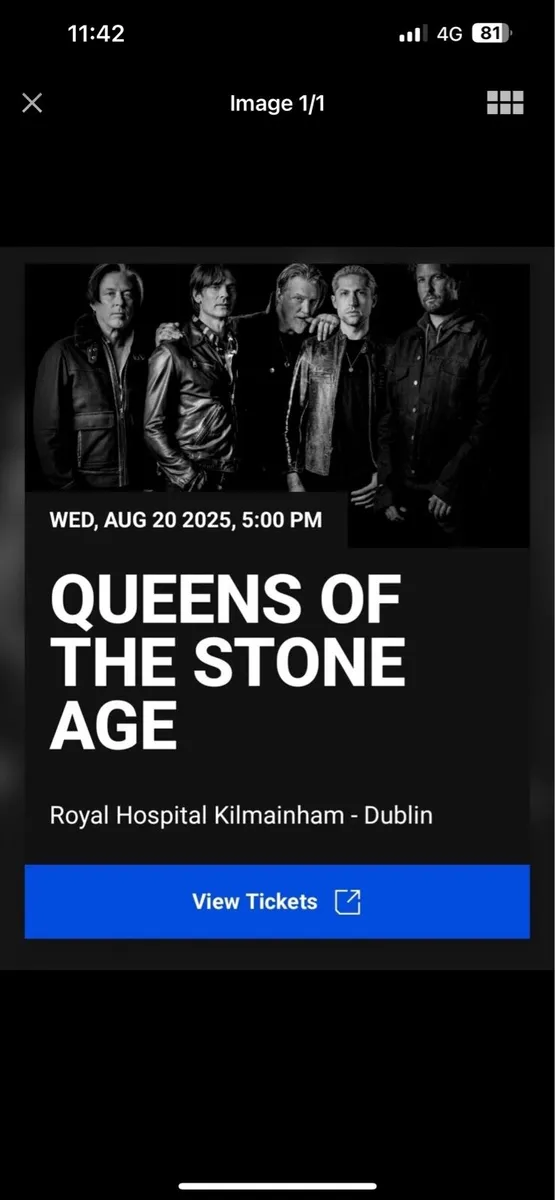 Queens of Stone Age tickets